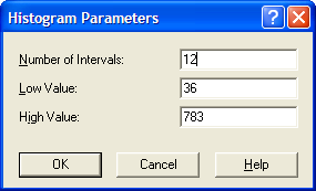 Changing the Histogram Parameters