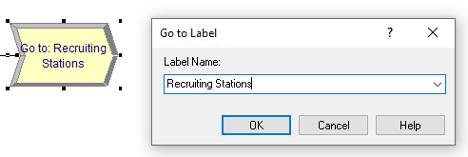 GOTO Label: Recruiting Stations