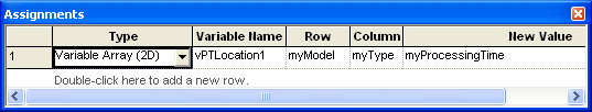 ASSIGN module with arrays